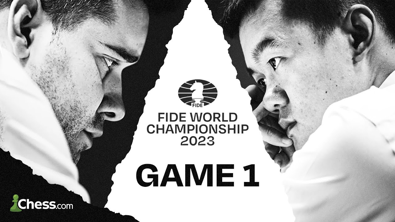 FIDE World Championship | Ding Liren vs. Ian Nepomniachtchi | Game 1