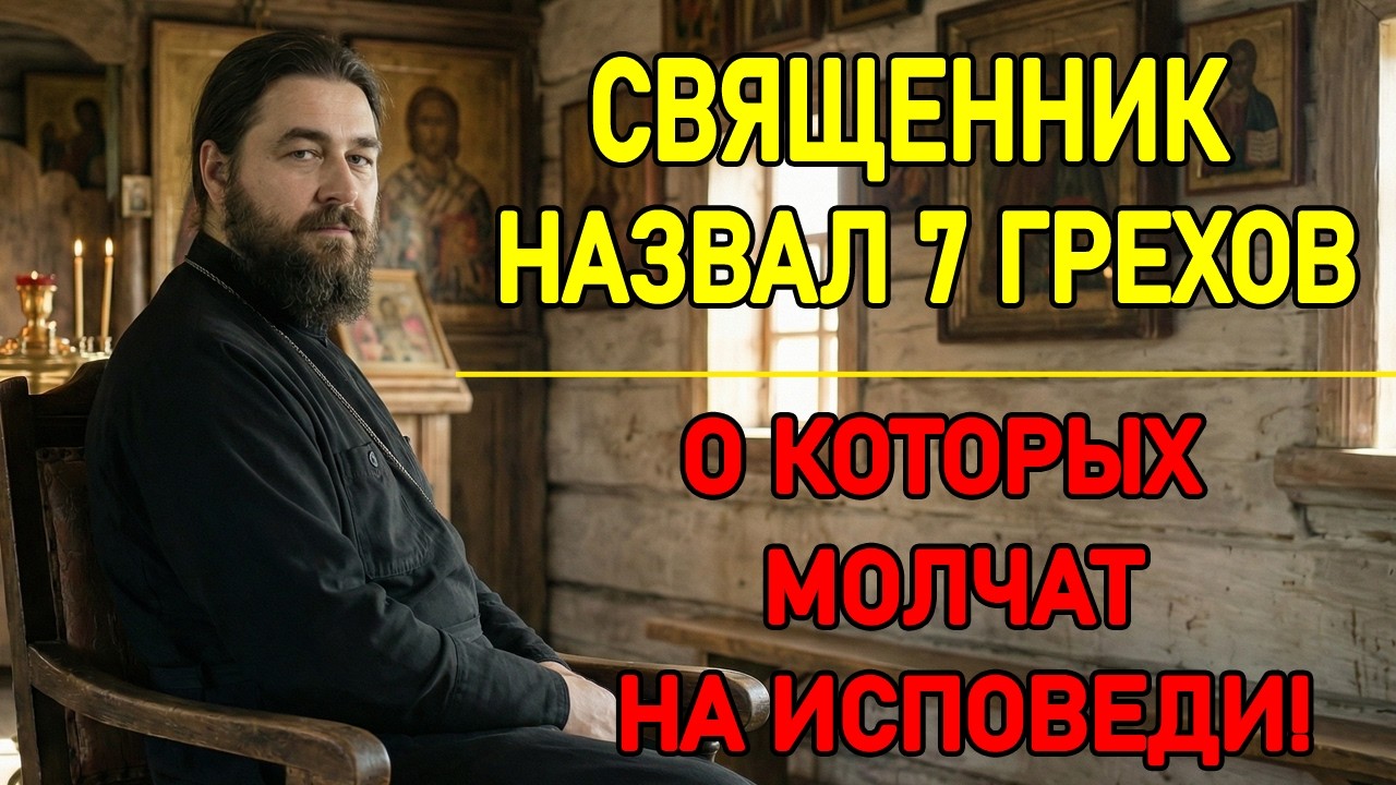 За Эти Грехи Родителей Расплачиваются Дети! Священник Назвал Все 7 — Проверьте Себя!