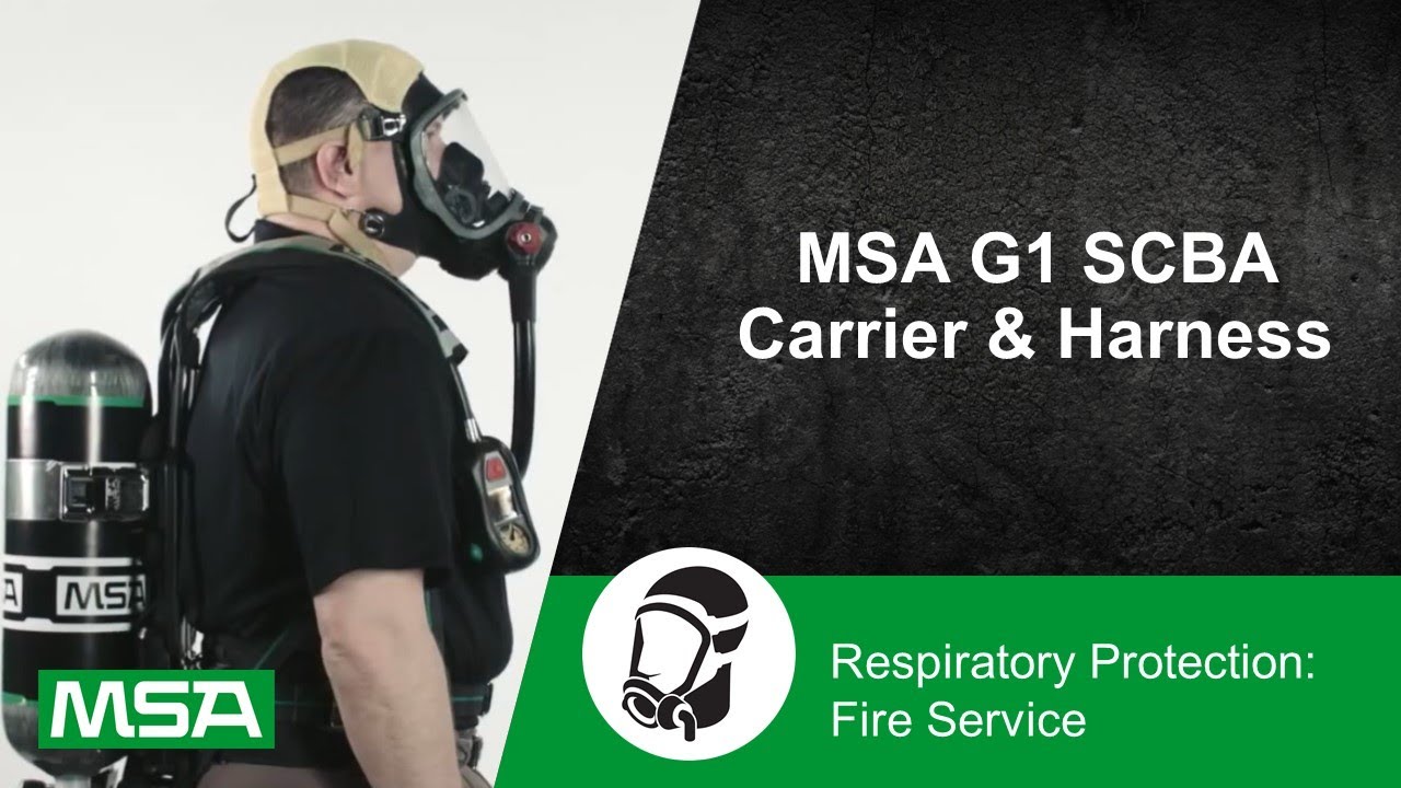 MSA G1 SCBA Carrier & Harness