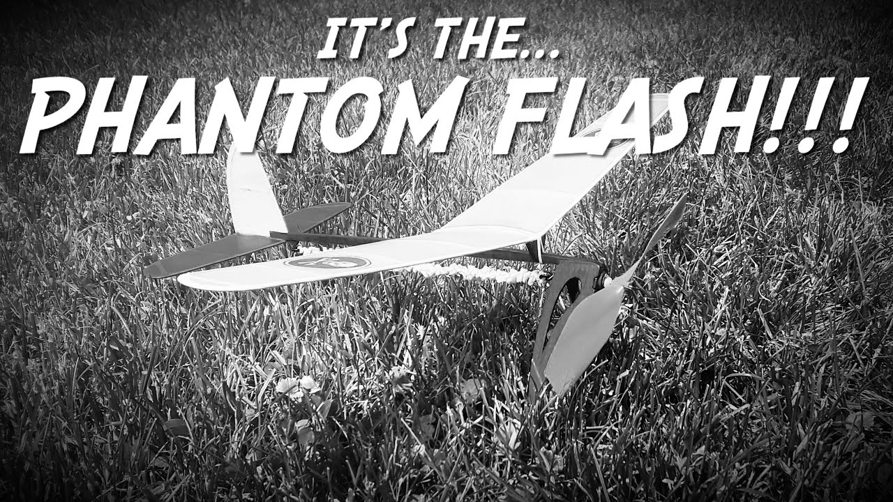 The Phantom Flash! A Legendary Rubber-powered Free Flight Stick Model
