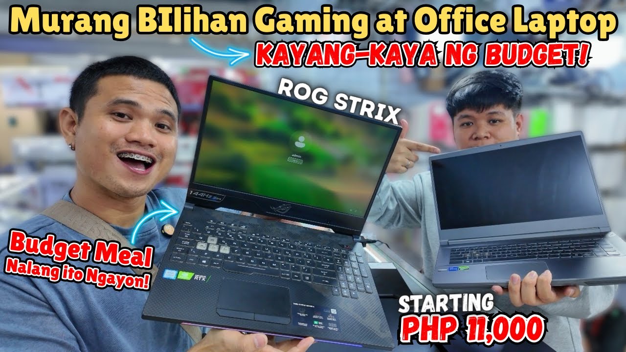 Murang Magbenta ng Gaming at Office Laptop sa Shop na ito sa greenhills + Freebies and Discount!