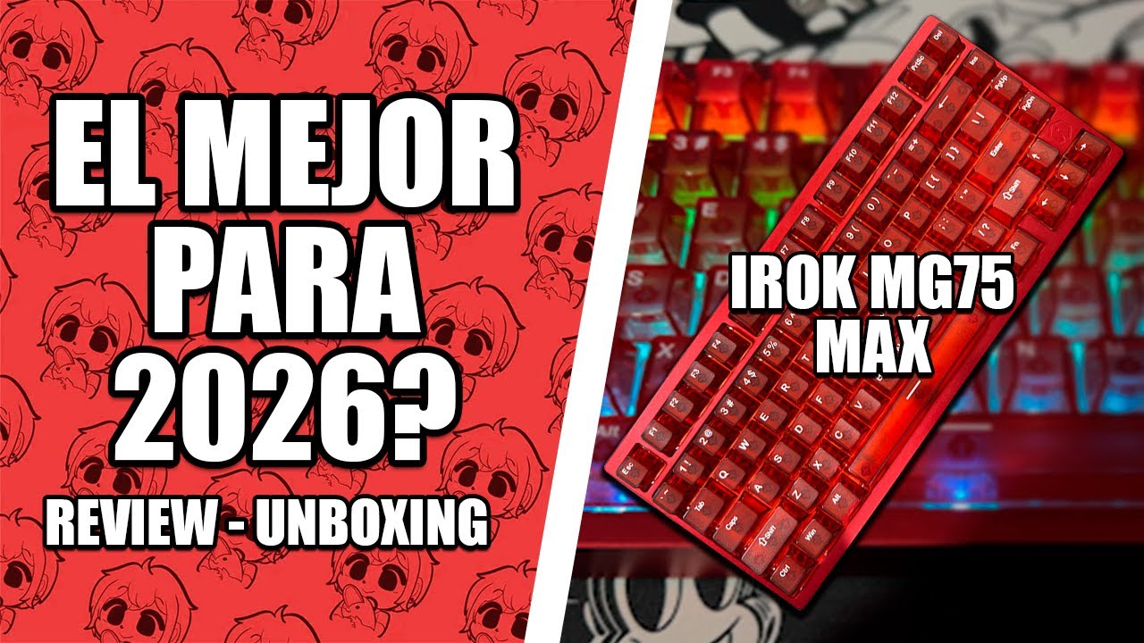 IROK MG75 MAX - ¿El mejor teclado magnético de 2026?