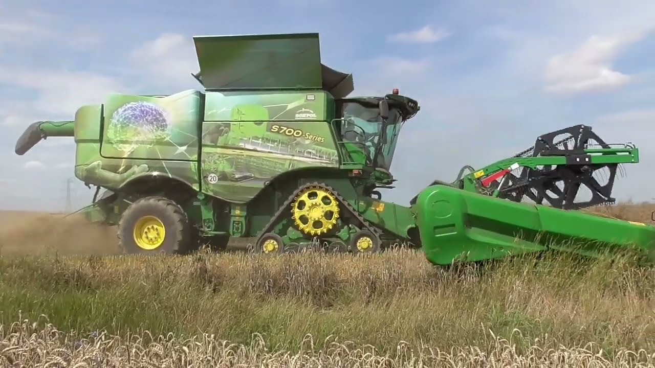 Żniwa z JOHN DEERE X9 S790i S780i