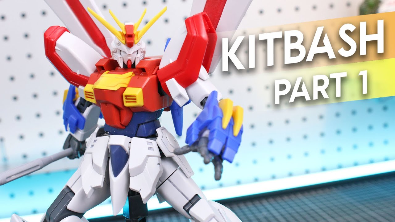 HG Blazing God Gundam - Custom Gunpla Kitbash WIP Pt.1