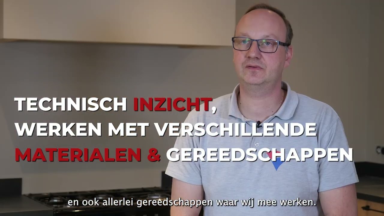 Interieurvakman SBB Beroepenvideo Keukenmonteur