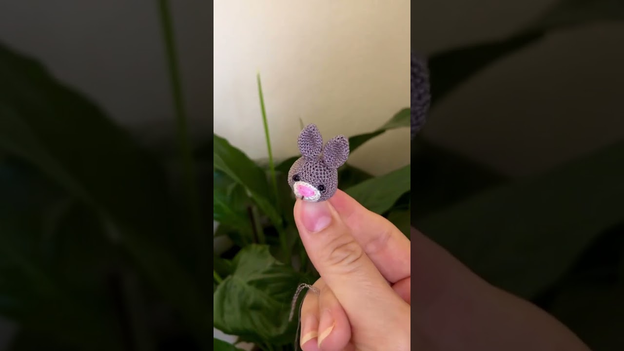 Amigurumi crochet rabbit #amigurumicrochet #rabbit