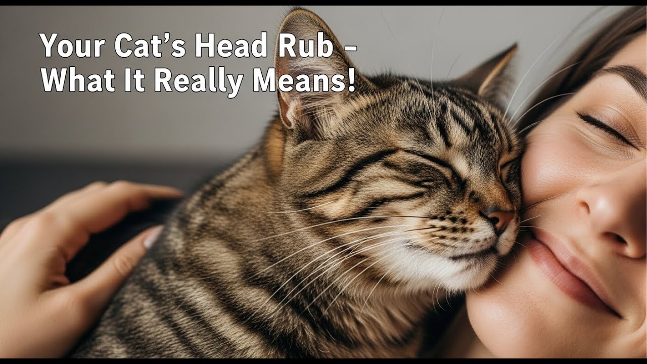 Why Does My Cat Rub Its Head on Me? | Understanding Cat Behavior | Cat Bunting Explained