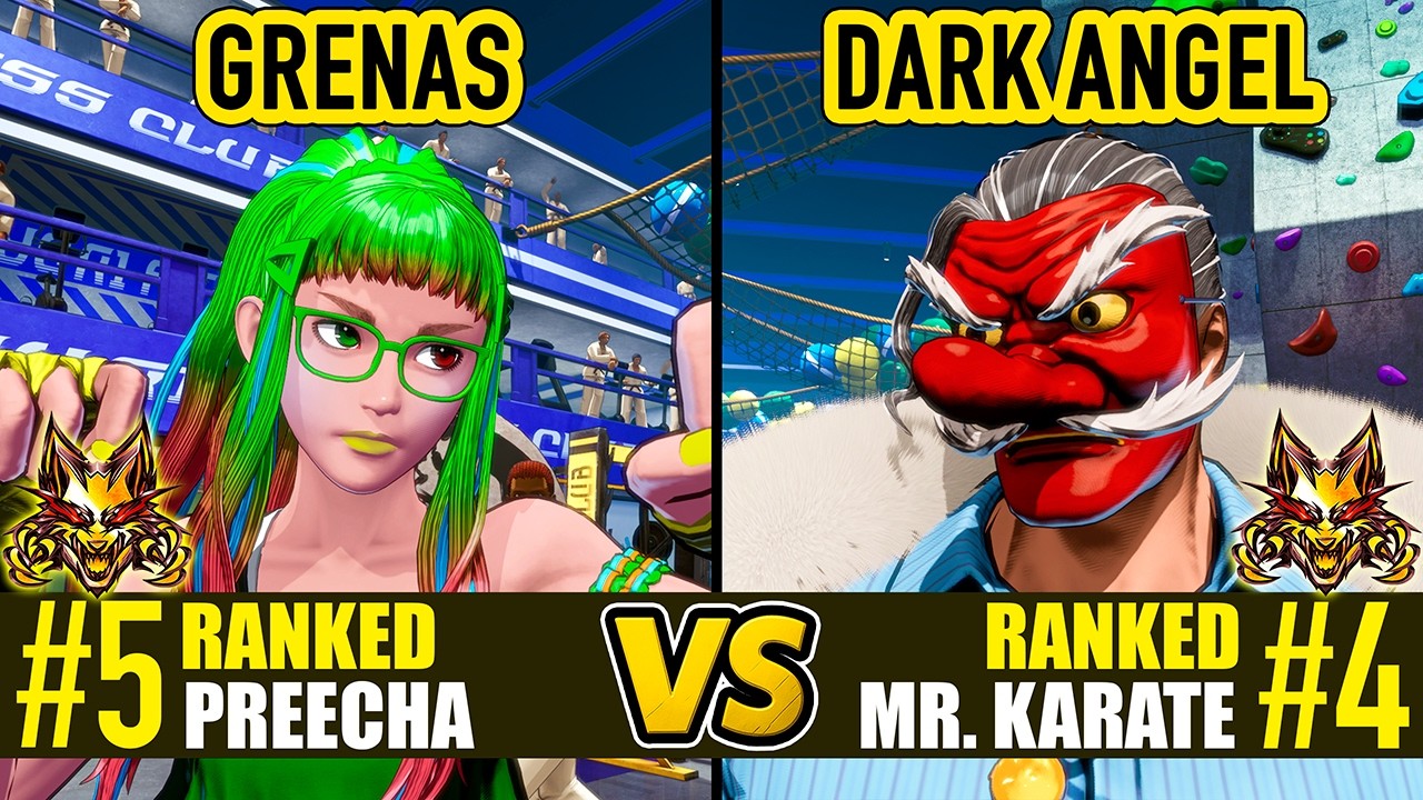 FF COTW ▰ GRENAS (#5 Ranked Preecha) vs DARK ANGEL (#4 Ranked Mr. Karate) ▰ High Level Gameplay