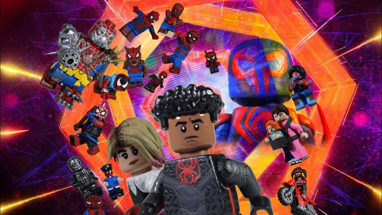 Custom LEGO Spider-Man Across the Spider Verse Showcase