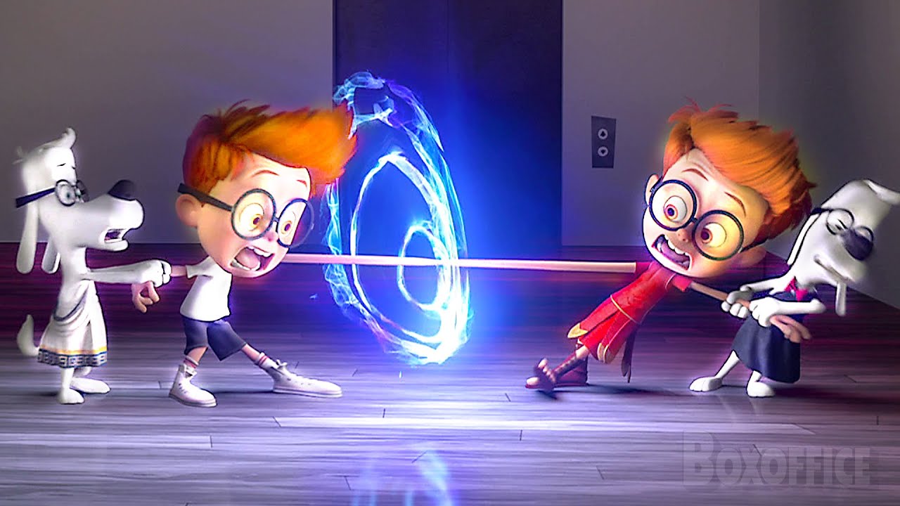 Peabody y Sherman conocen su doble del viaje en el tiempo | Clip en Español