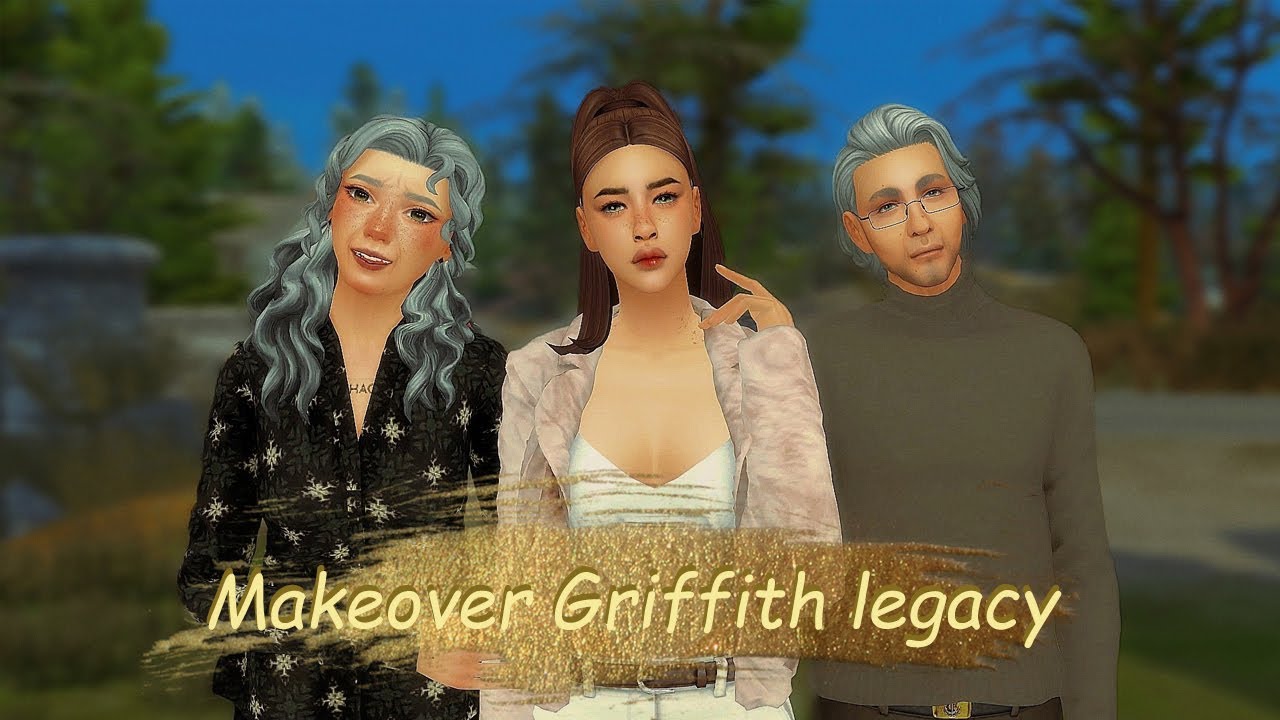 МЕЙКОВЕР ОСНОВАТЕЛЬНИЦЫ ДИНАСТИИ💕 История персонажей | Sims 4