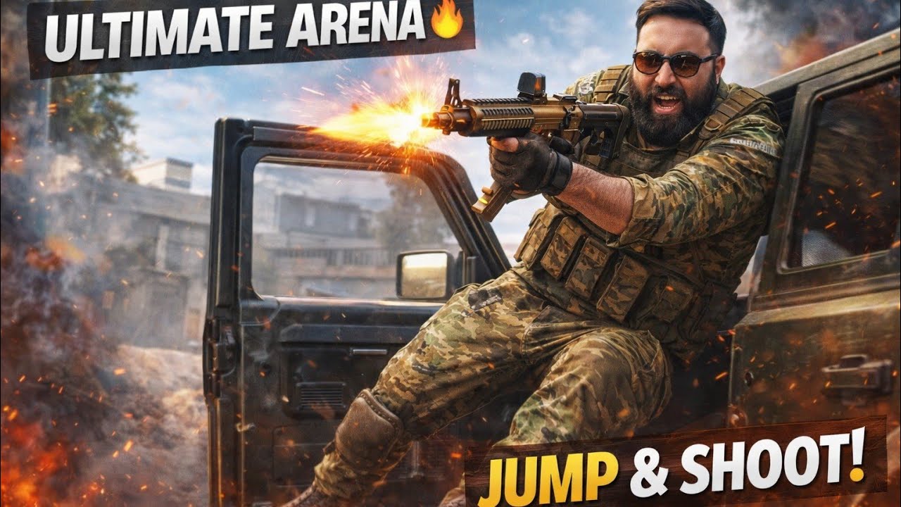 Car se jump + grenade + gun fight 😈🔥 | Ultimate Arena full match | Certified Bot
