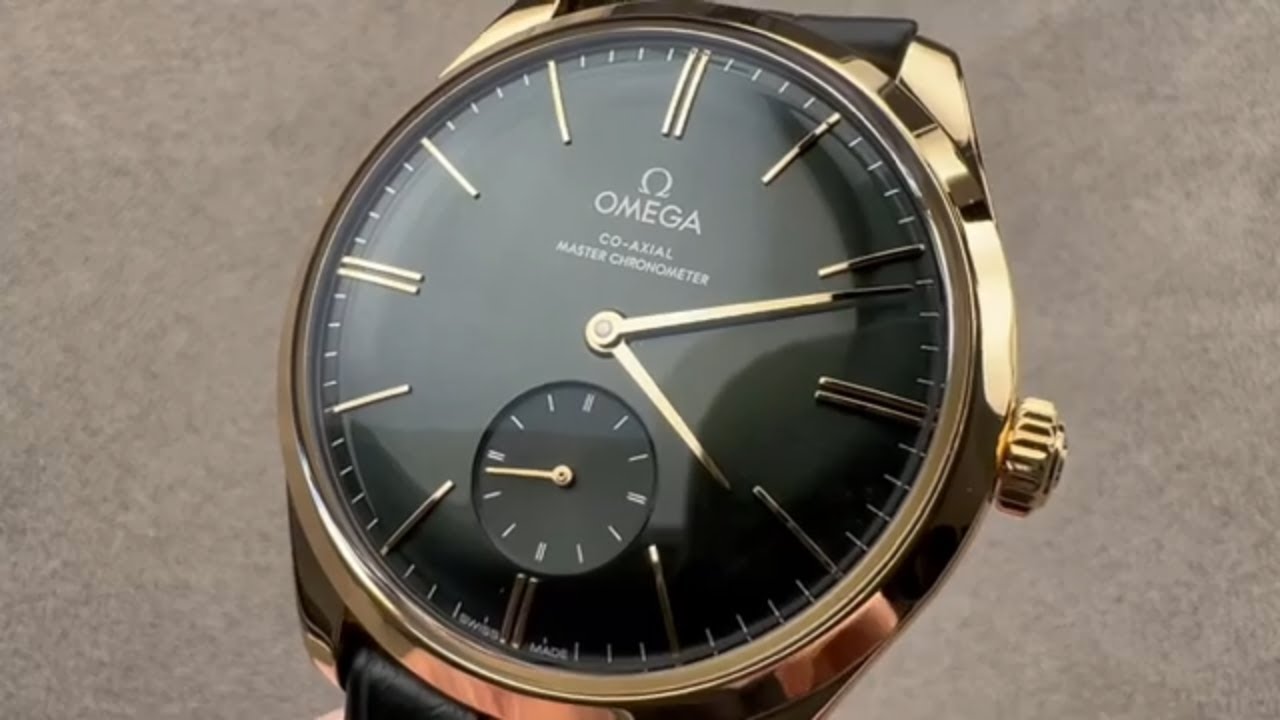 Обзор часов Omega De Ville Tresor Small Seconds Hand Wound 435.53.40.21.10.001.