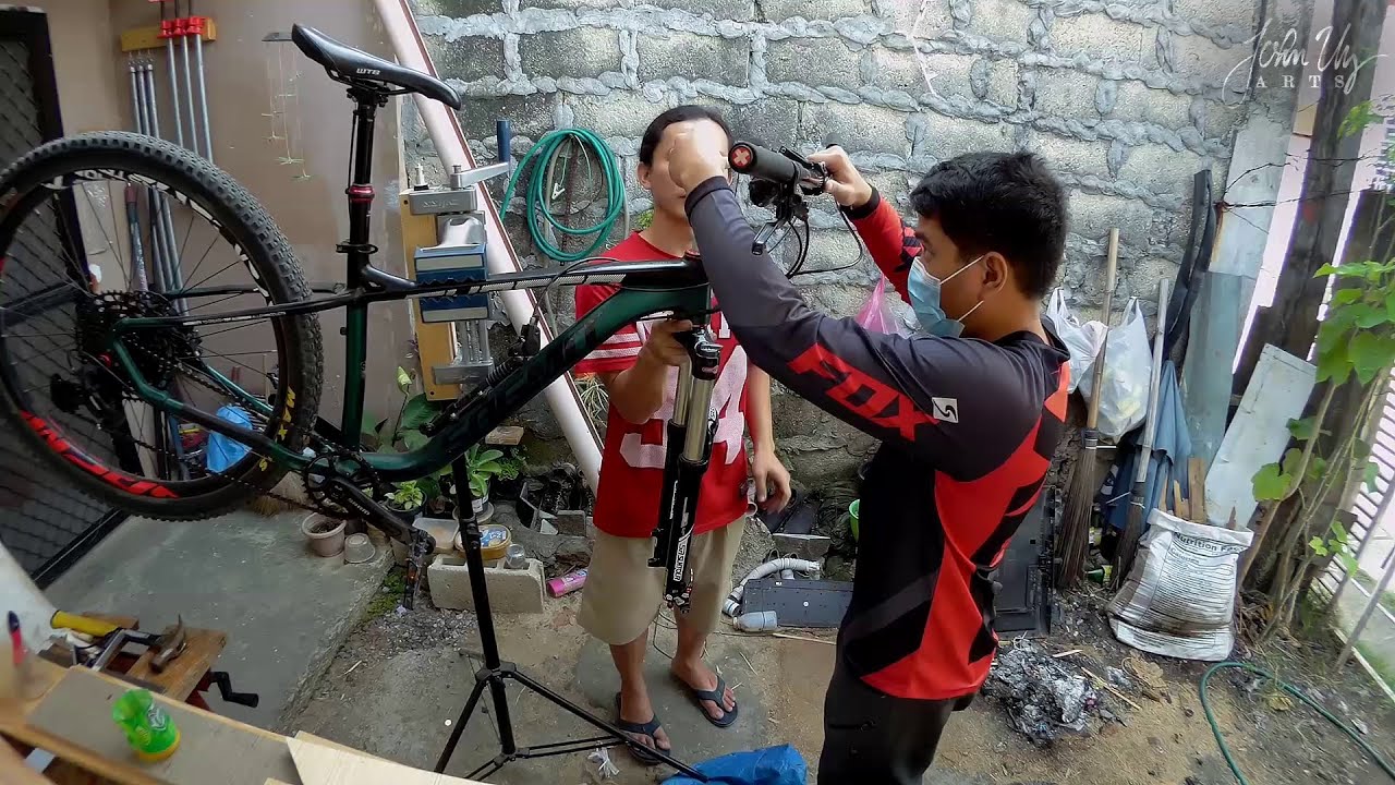 Mechanic | SR Suntour Raidon Travel Adjust 100mm to 140mm and Installation