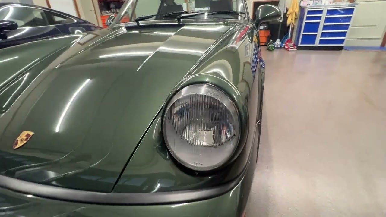 1992 Oak Green Metallic 964 Walkaround