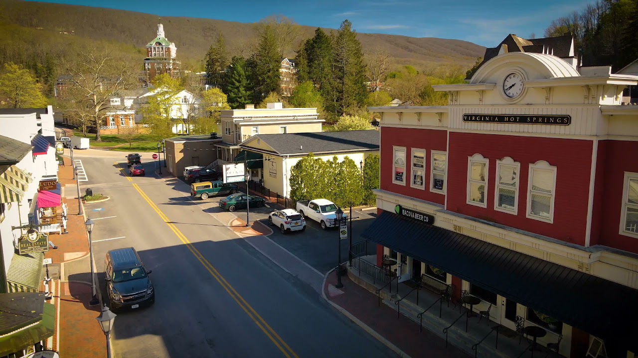 Spring Flight Around Hot Springs, VA