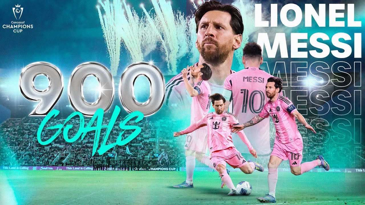 A milestone for Messi: 900 career goals. Eight in Concachampions | Concacaf Champions Cup 2026