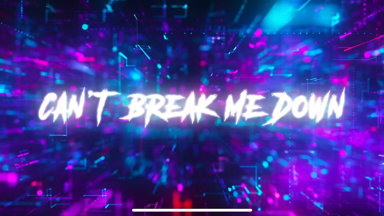 Charlie Scene - Can&rsquo;t Break Me Down (Official Lyric Video)