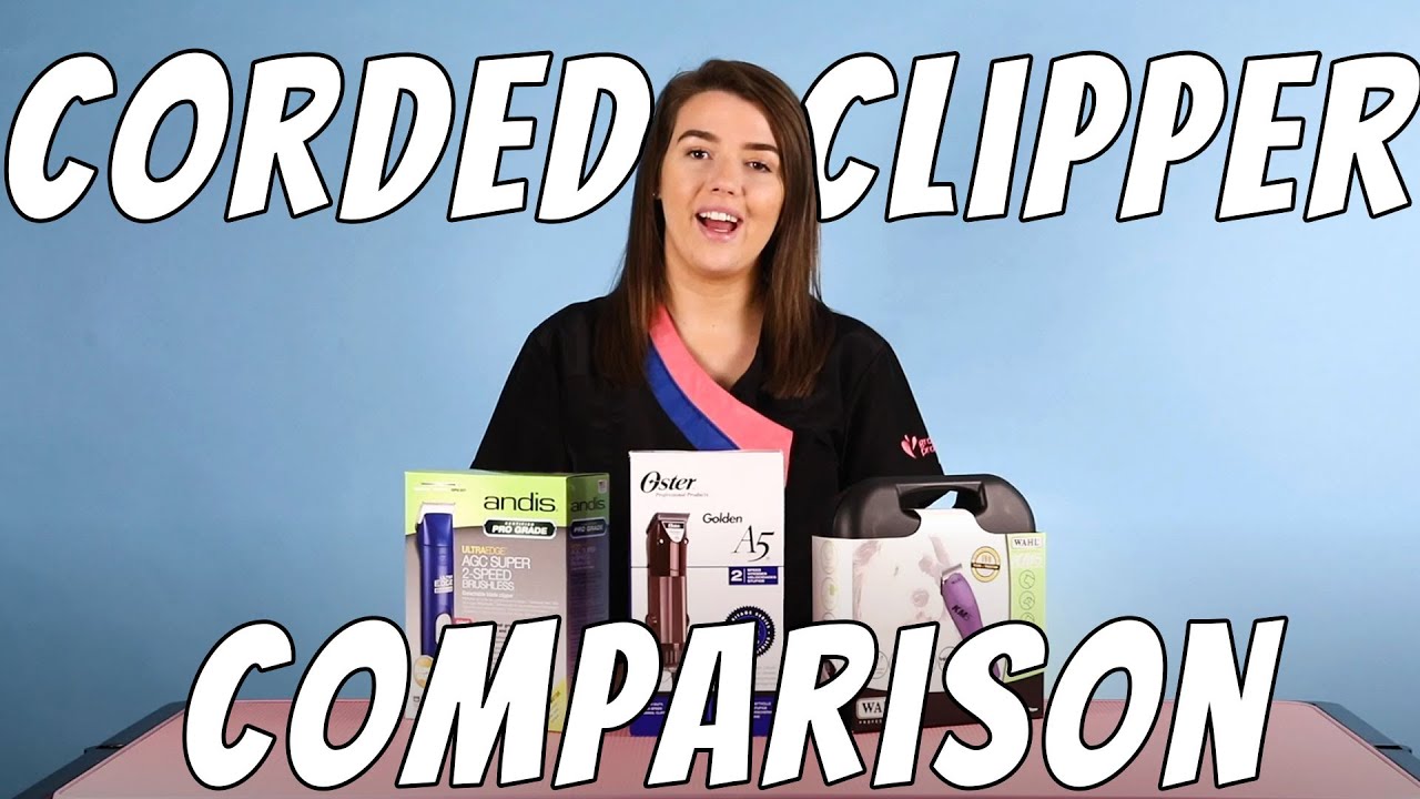 BEST Corded Dog Clipper Comparison - Oster vs Andis vs Wahl