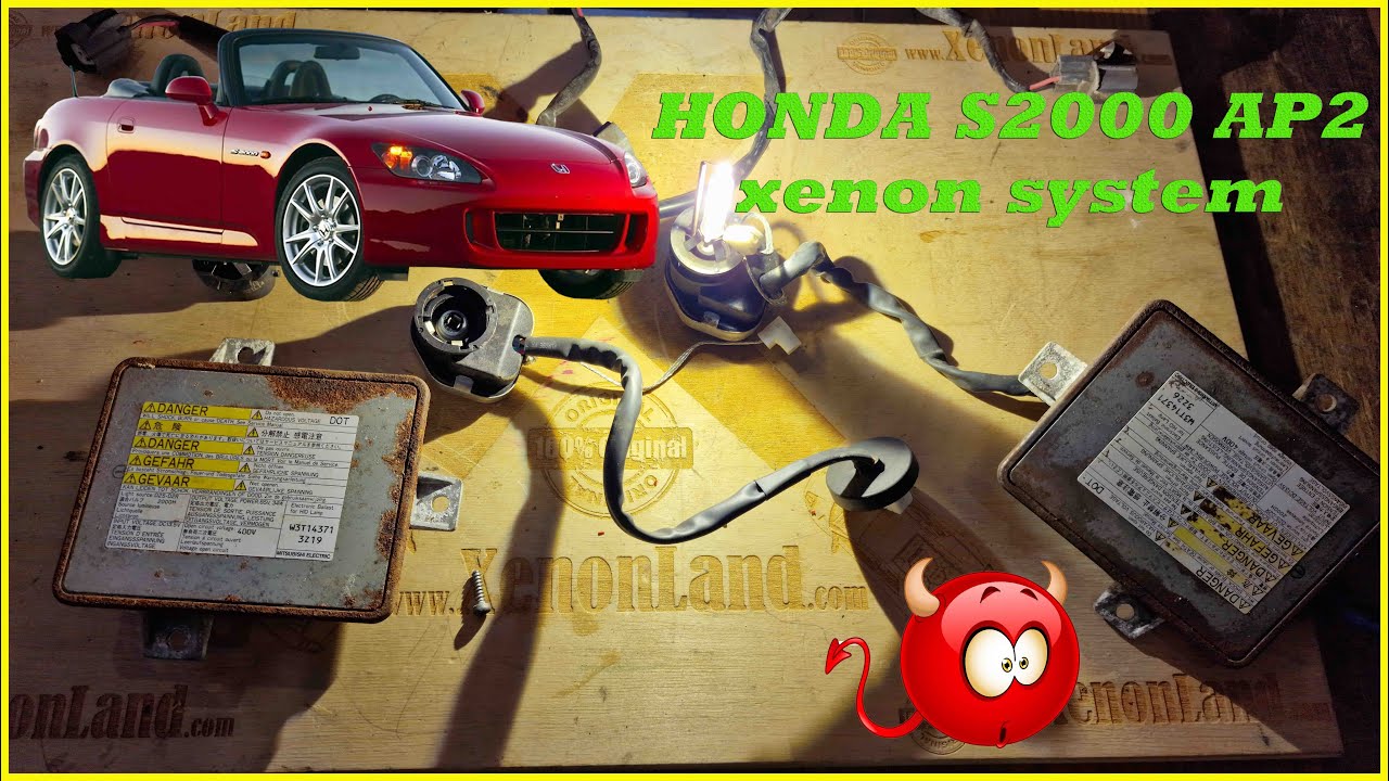 Как починить ксеноновую фару Honda S2000 AP2? Руководство по ремонту своими руками: замена баллас...