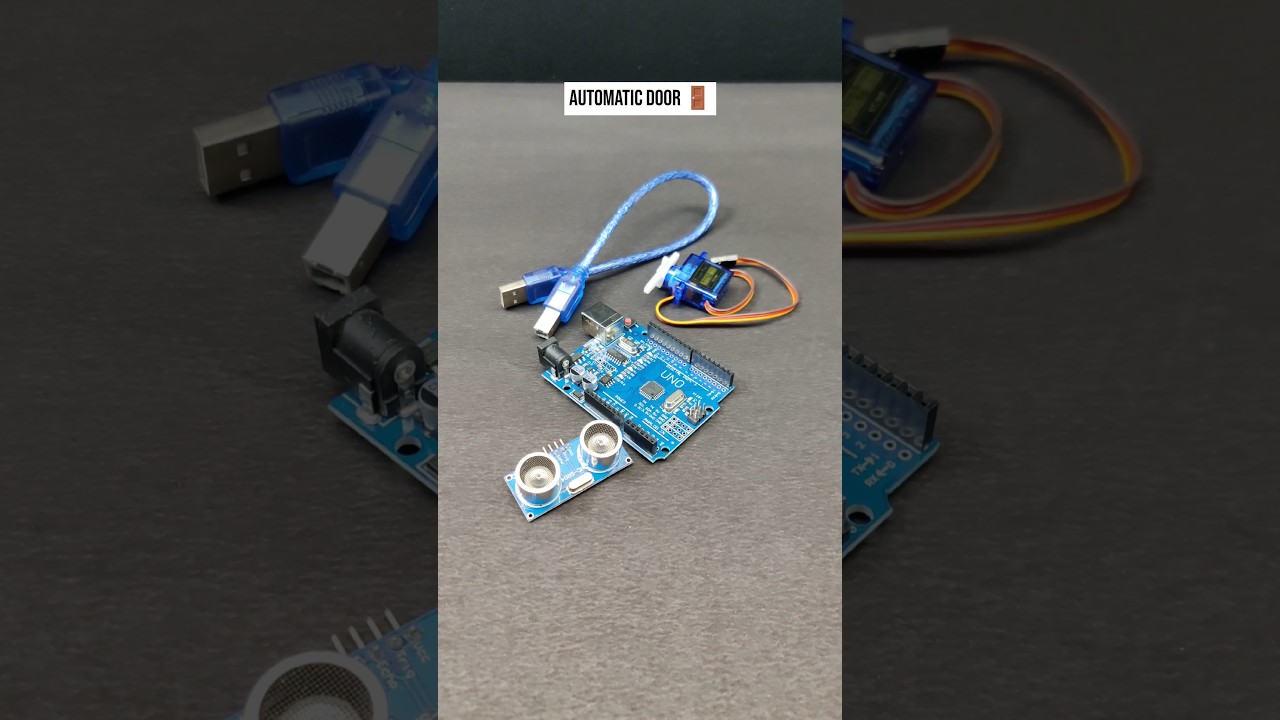 Automatic Door Opening System Use Arduino Uno #arduinoprojects #arduinotutorials #arduino