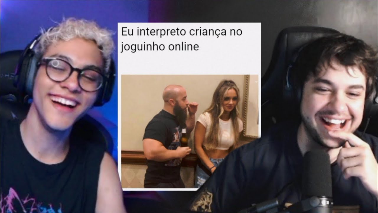 Ranoroxa e Brunozor criam memes numa rodada especial de MAKE IT MEME