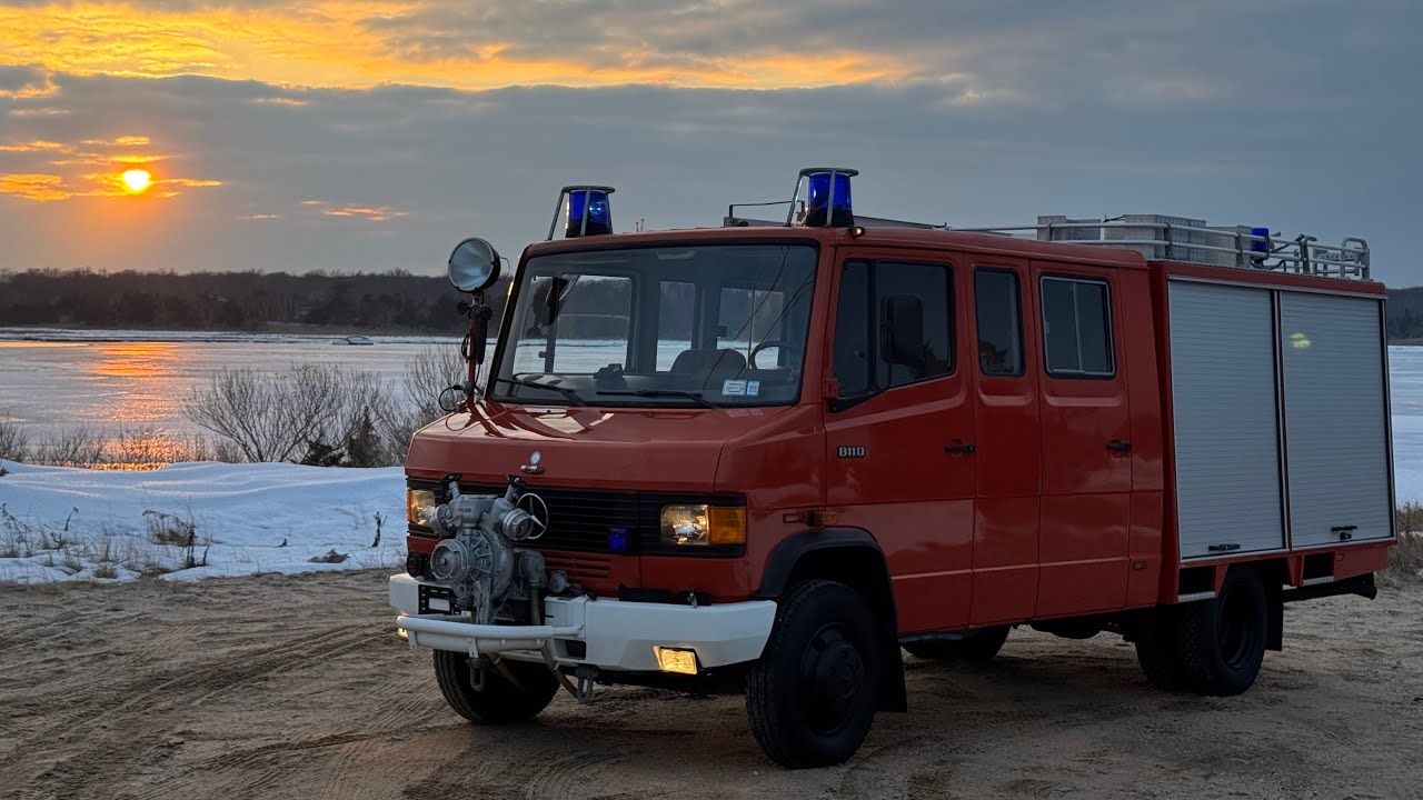 1988 Mercedes-Benz 811D Fire Truck