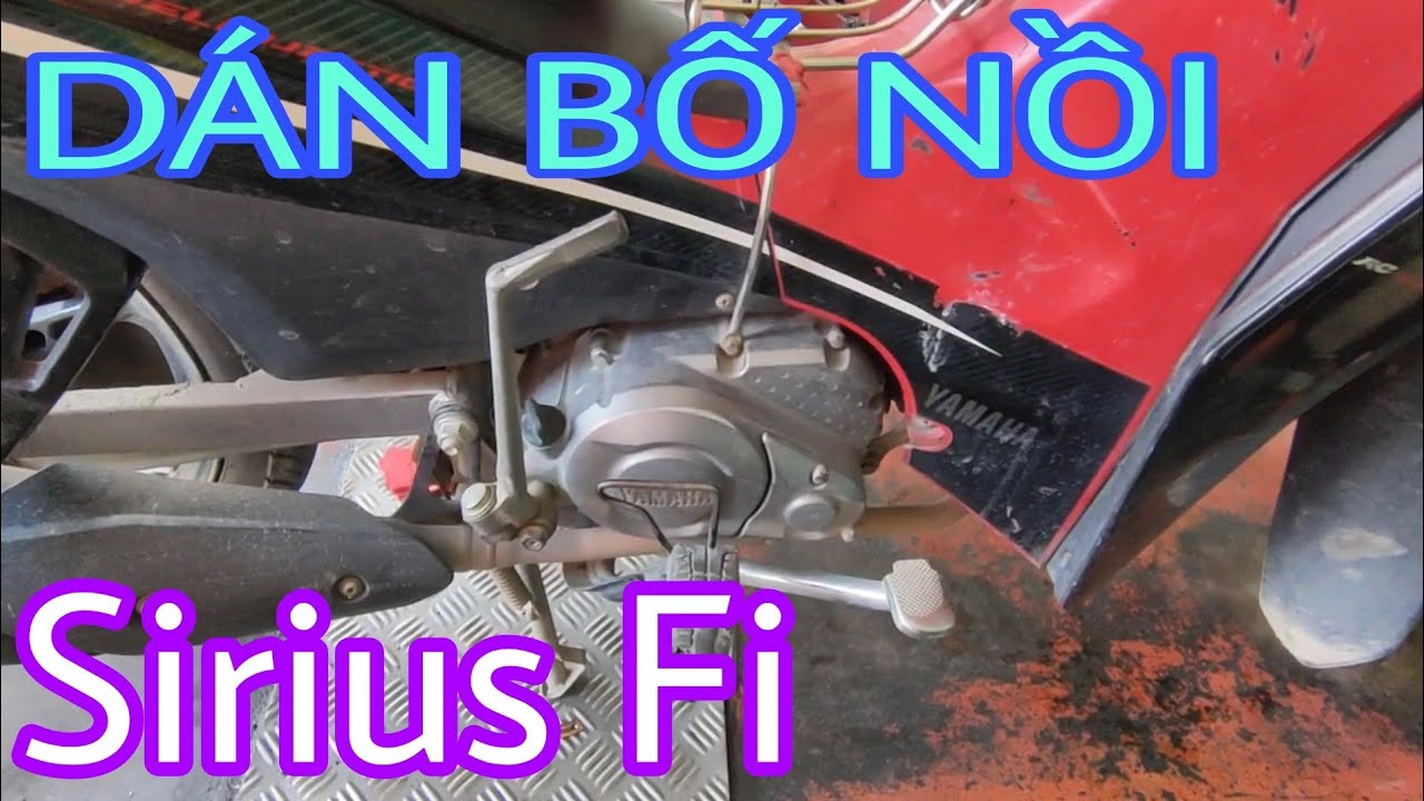 Hướng dẫn làm nồi YAMAHA SIRIUS FI