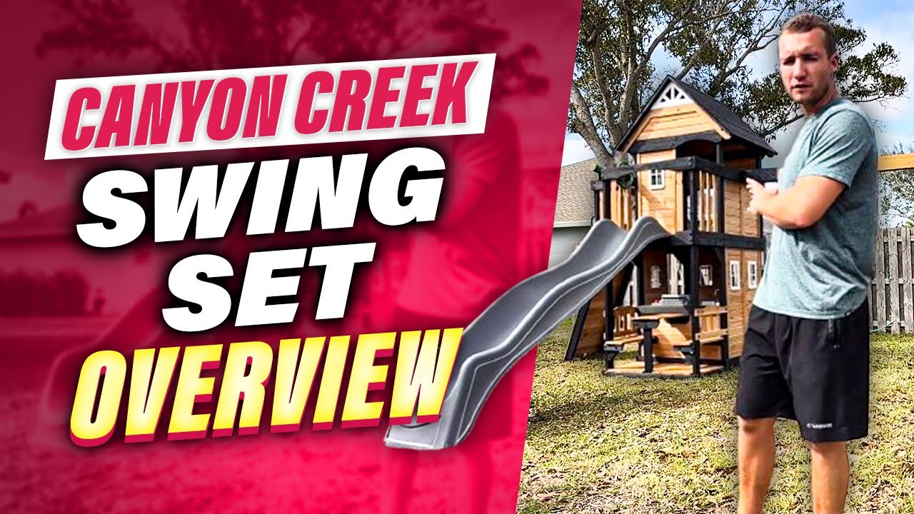 Backyard Discovery Canyon Creek Swing Set Overview & Features (link in description)