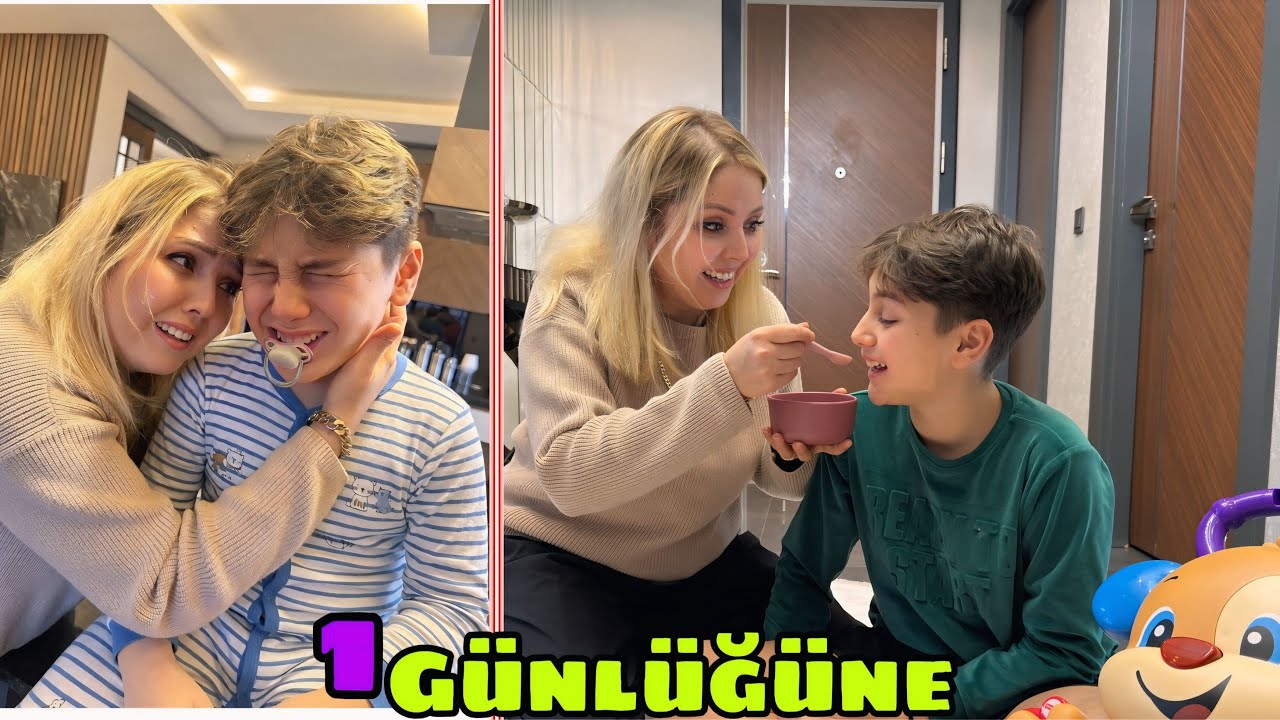 KUZEYE GÜN BOYU BEBEK GİBİ BAKTIM !! ÇILDIRDIM
