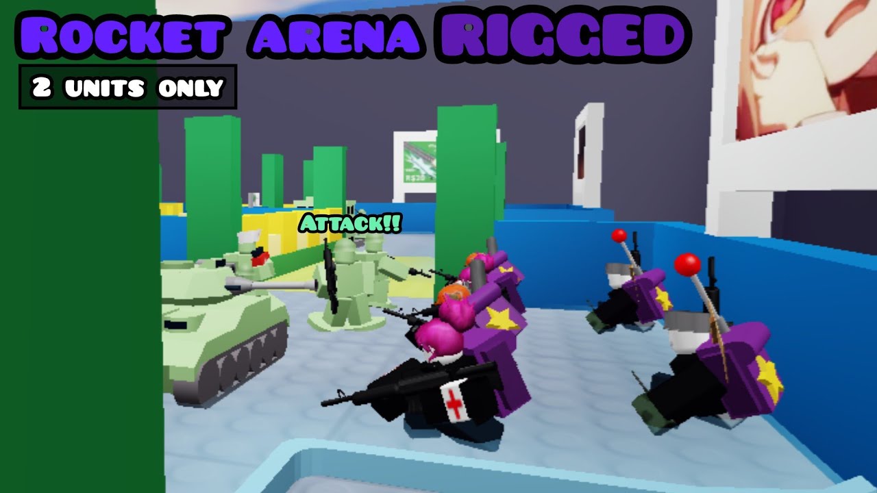 Rocket arena rigged | Noobs in combat