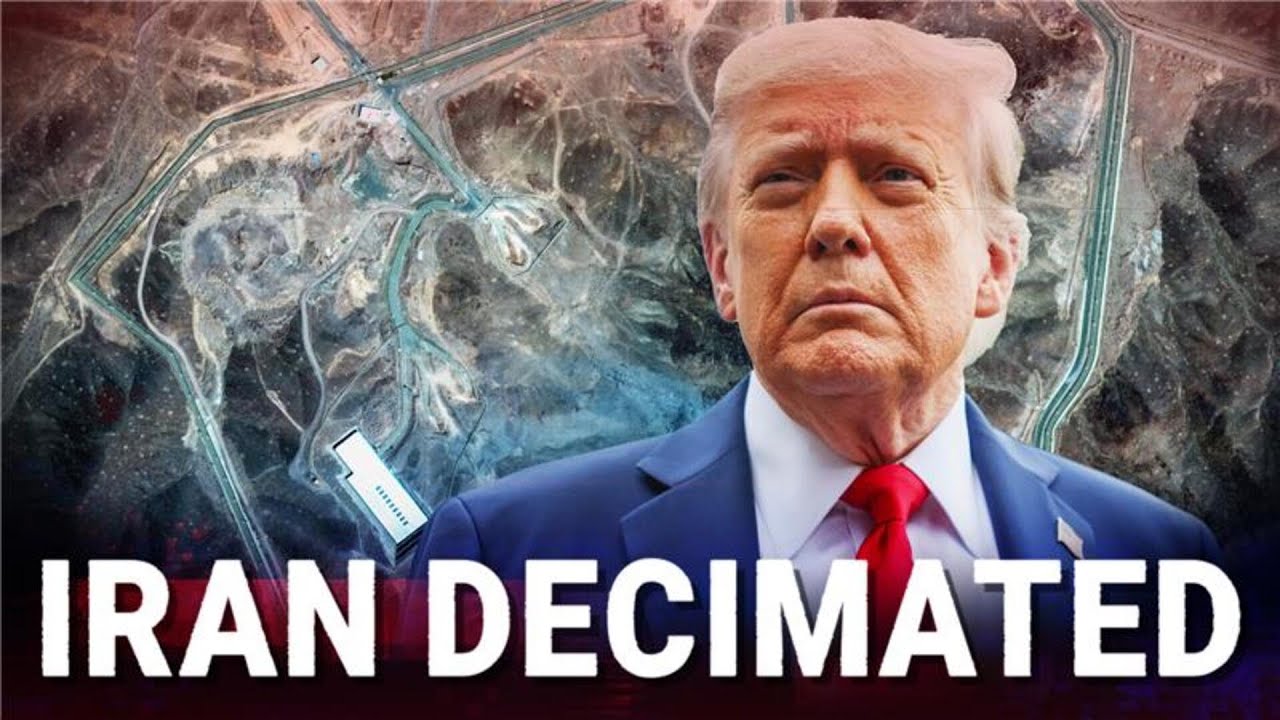 Fresh footage of decimated nuclear sites humiliates Iran as Trump issues chilling warning