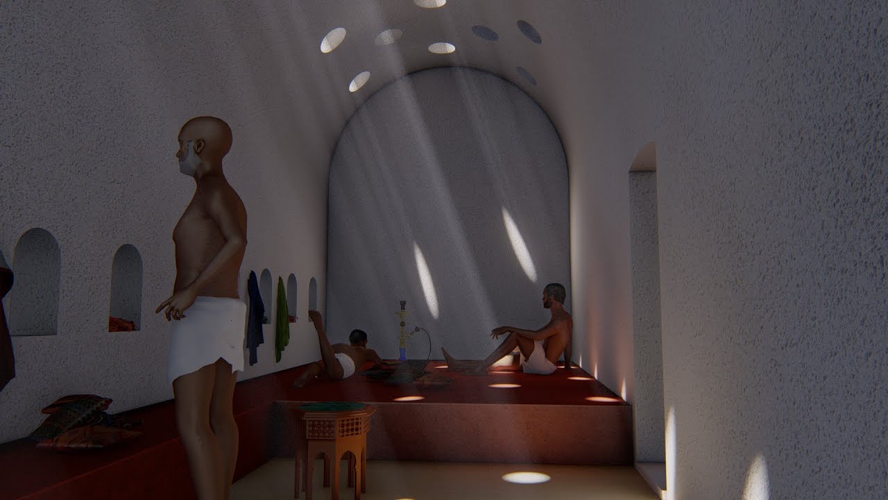 El hammām de Qalhāt, Omán.