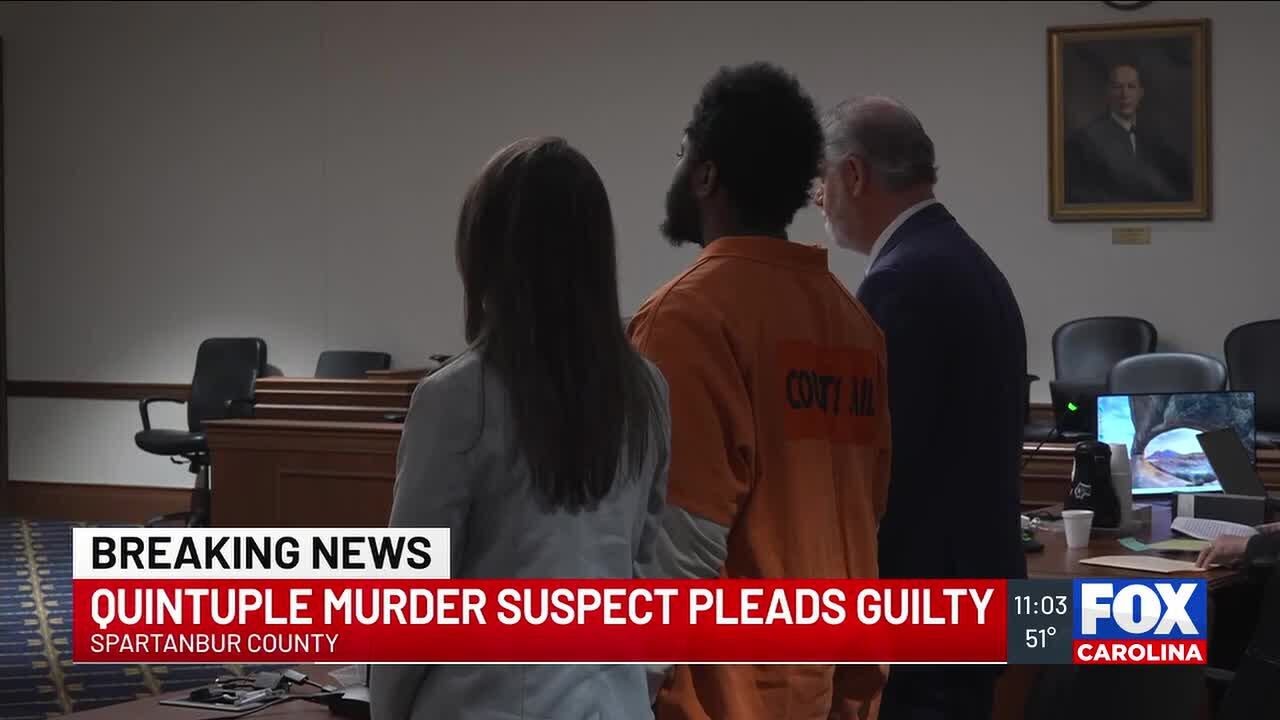 Quintuple murder suspect gets 5 consecutive life sentences