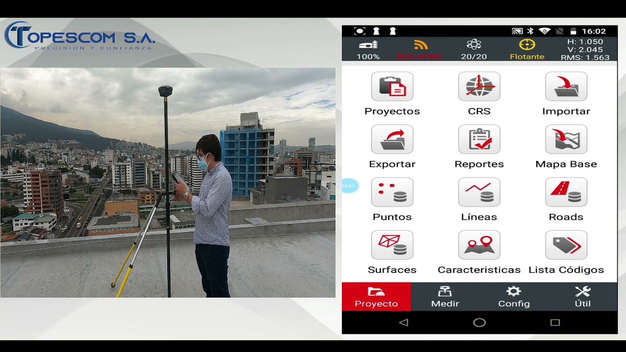 Modo de Trabajo Ntrip Antenas EFIX