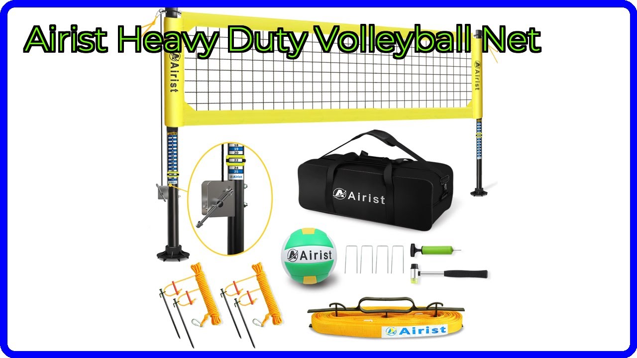 REVIEW (2026): Airist Heavy Duty Volleyball Net. ESSENTIAL details.