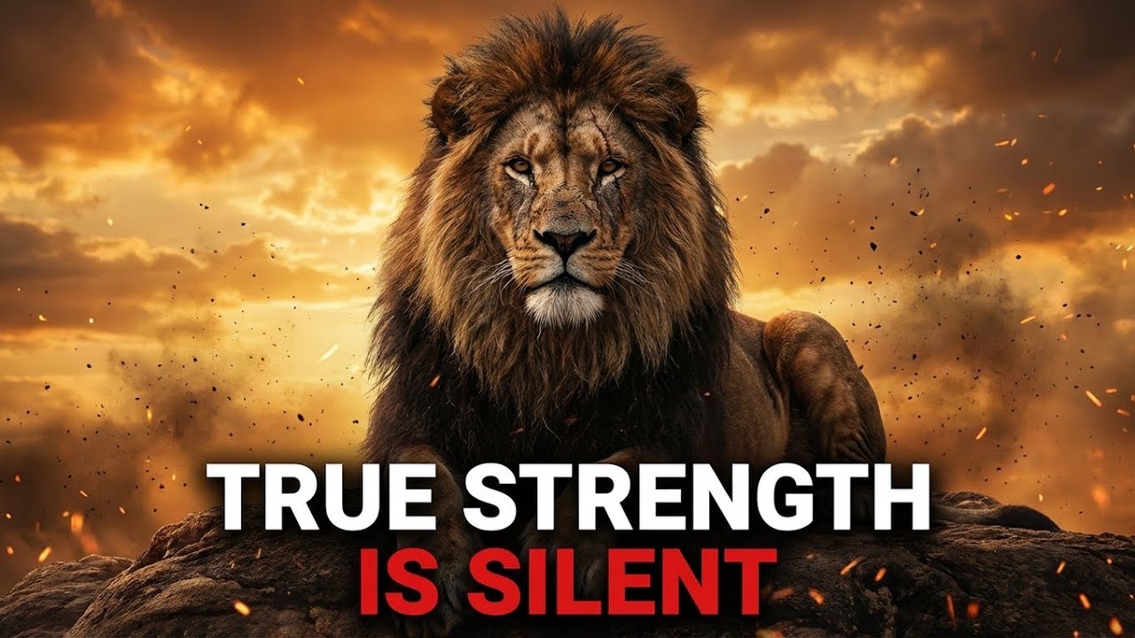 WHY THE STRONGEST LION NEVER ROARS