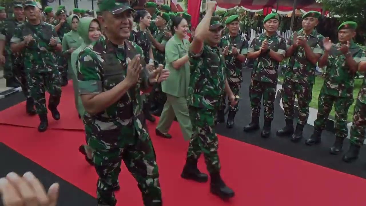 KUNJUNGAN KERJA KASAD Jenderal TNI Maruli Simanjuntak, M. Sc ke KOREM 082/CPYJ