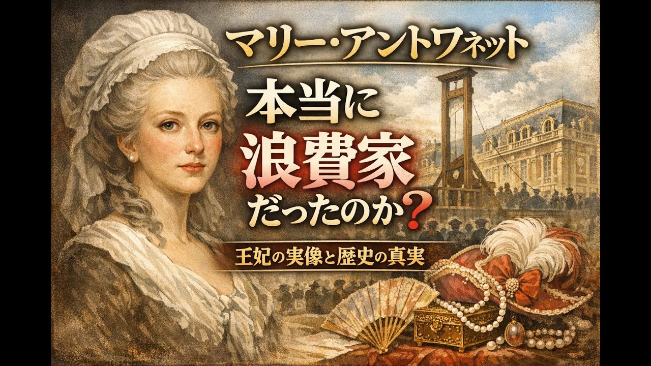 マリーアントワネットは本当に浪費家だったのか？