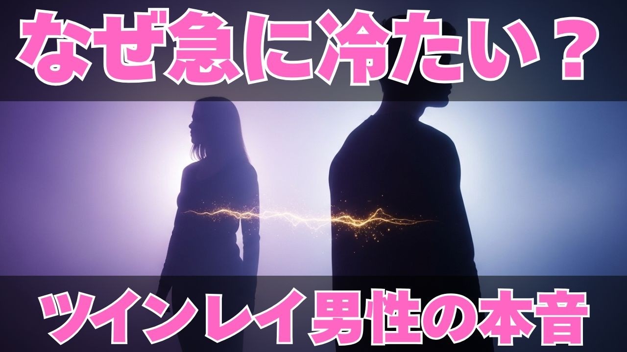 なぜ彼は「冷たい言葉」を投げるのか？ツインレイ男性の防衛本能５選【スピリチュアル】