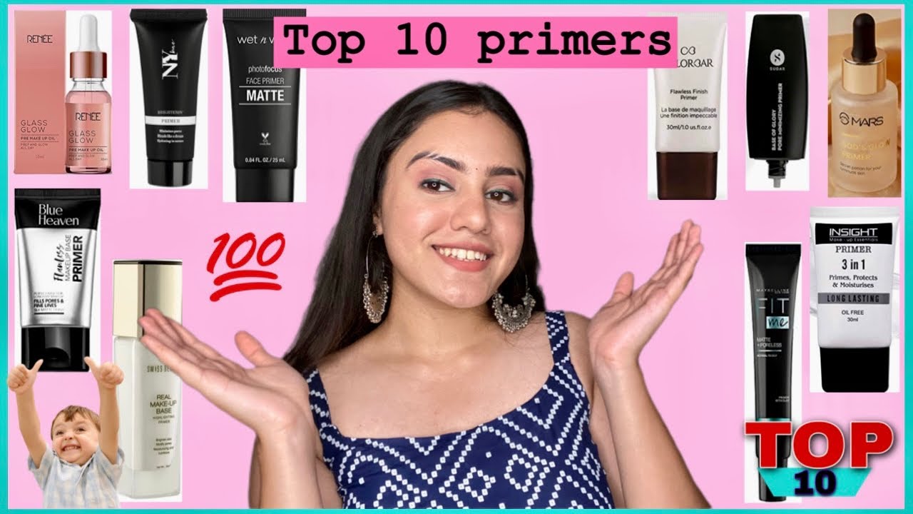 Top 10 affordable primers you have to try😍 For all skin types | kp styles