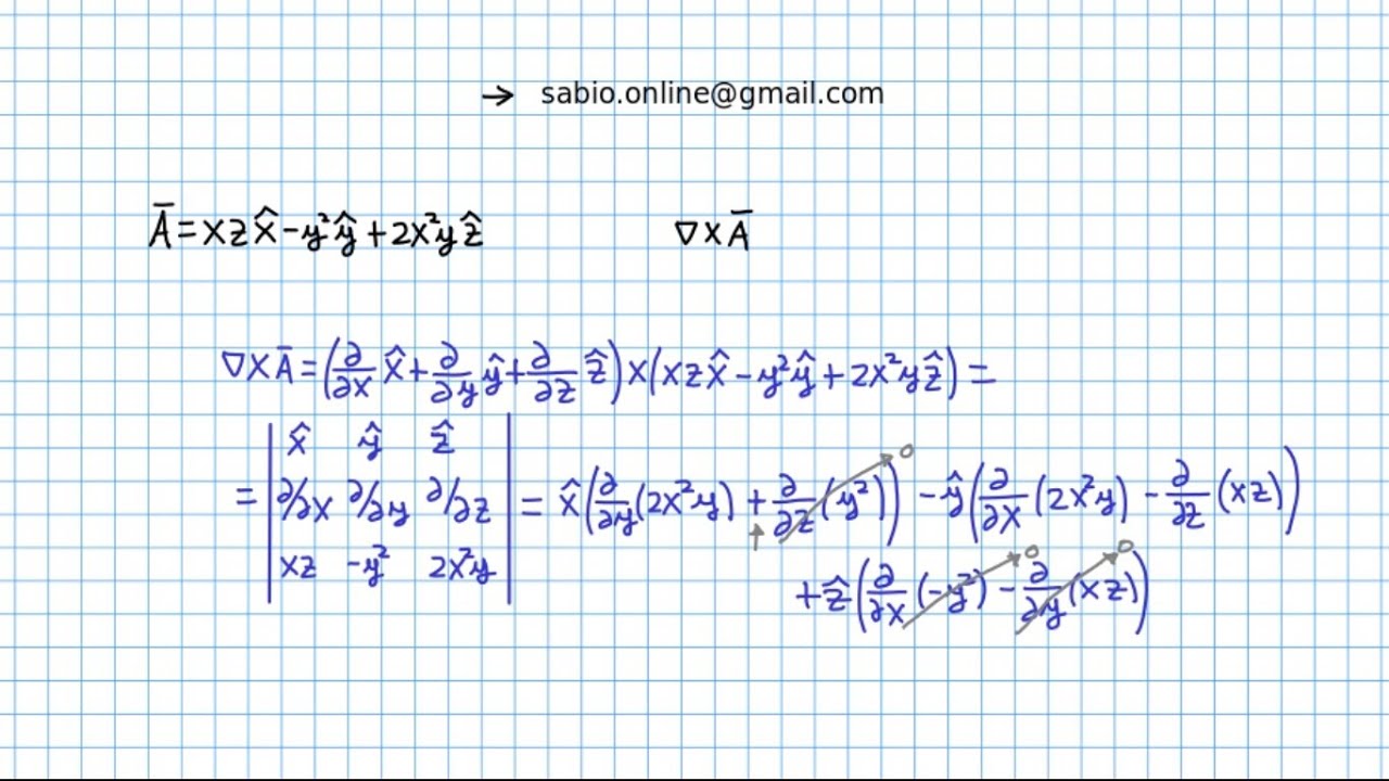 Rotacional de un vector