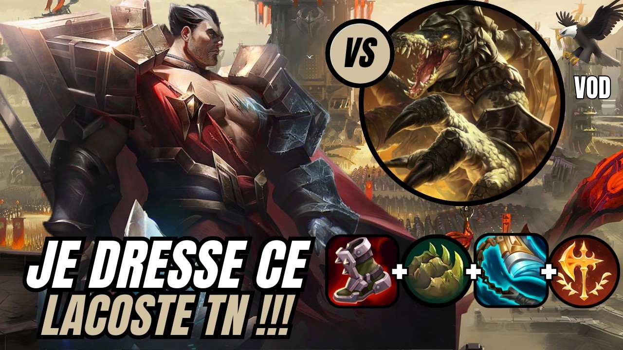 JE DRESSE CE LACOSTE TN !! - SoloQ Master - Darius vs Renekton
