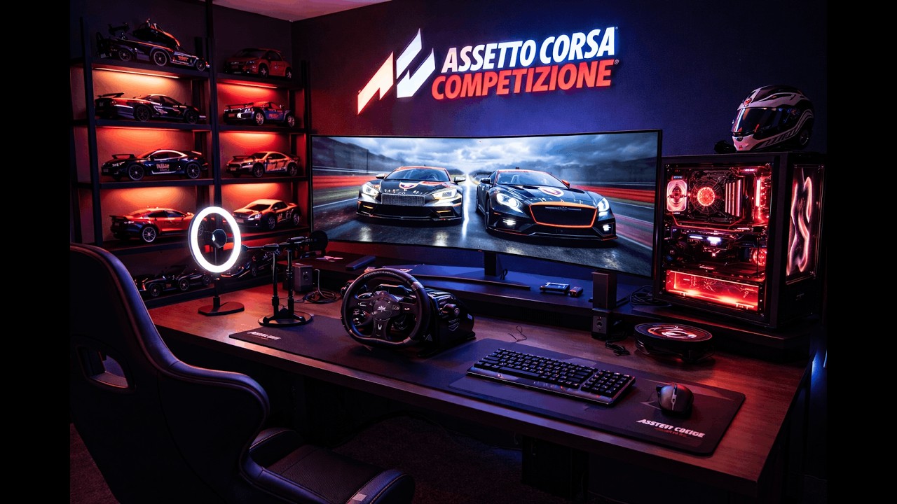 🔴 ACC LIVE — Playing Assetto Corsa Competizione with a  Controller