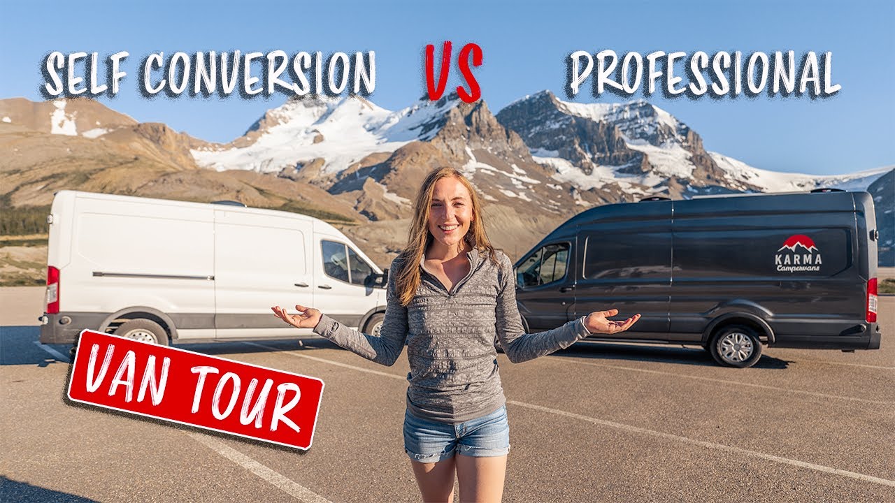 VAN TOUR! Rental vs. Self-Converted Van Comparison (Karma Campervans)