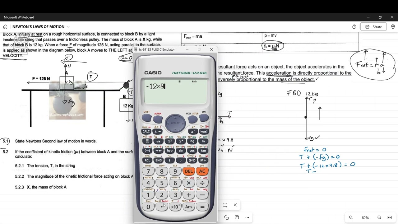 NEWTONS LAWS OF MOTION ; Fnet=0 gr11 & gr12