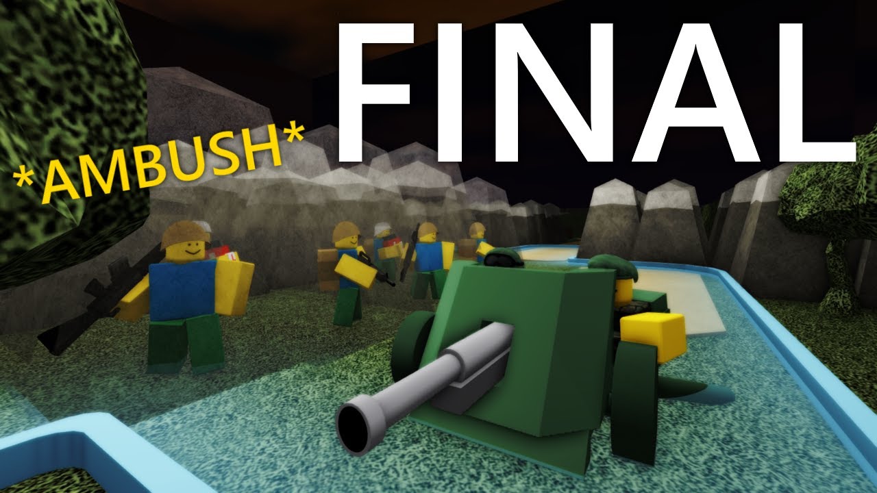 LANE TO DEAD END in Roblox Noobs in Combat Woodland Warfare