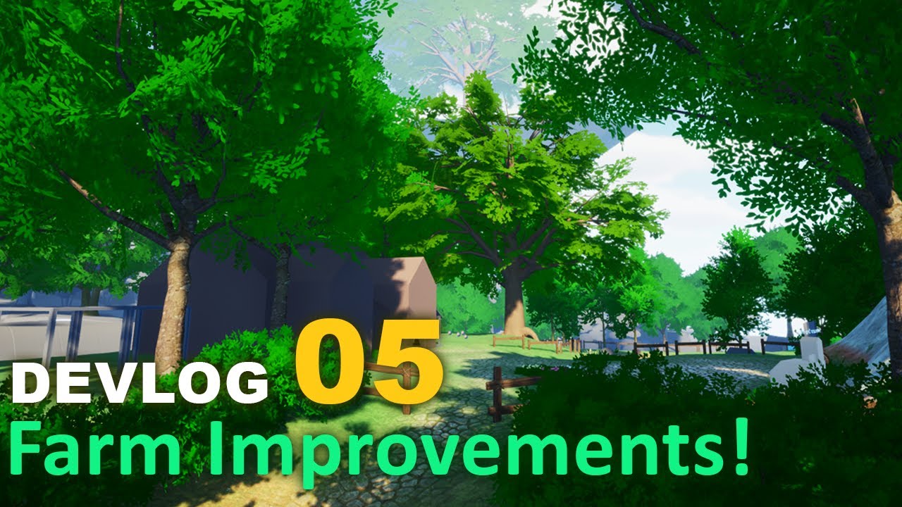 New crops and farm improvements! | Anime style farming sim game - Project Skyfarm Devlog #05