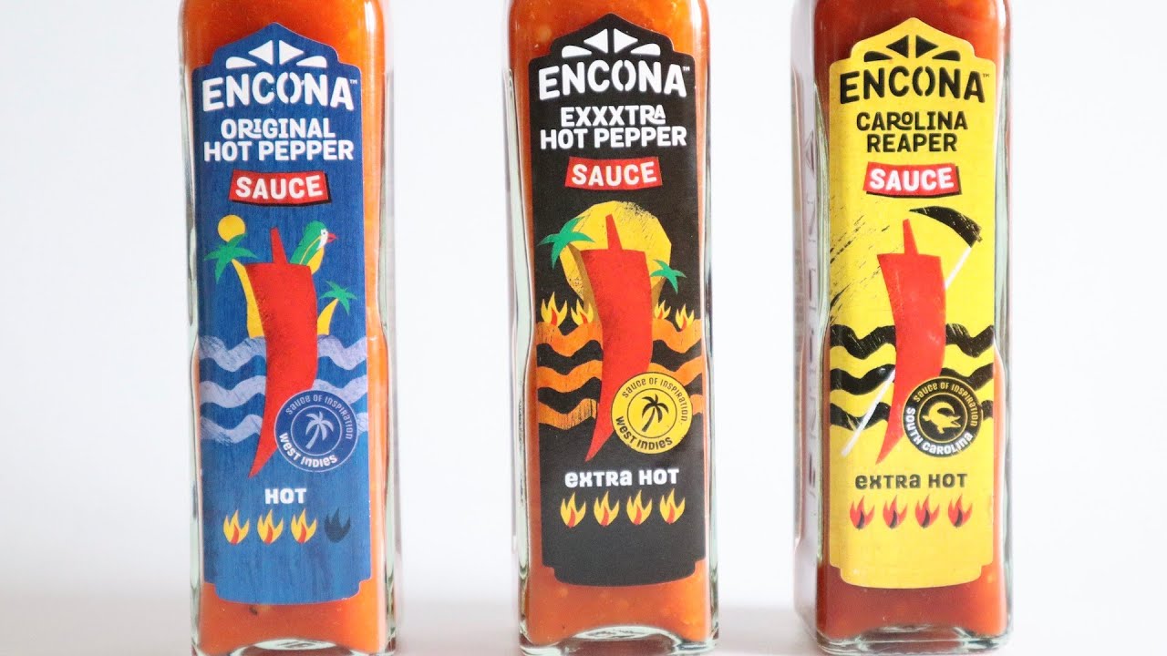 Encona Hot Sauce try out ! ( Not super hot, but you've got to start somewhere.)