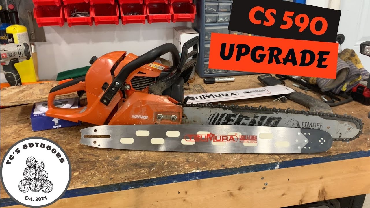 ОБНОВЛЕНИЕ ECHO CS590 НА 24-ДЮЙМОВУЮ СВЕТОВУЮ БАНКУ TSUMURA. TC'S#14